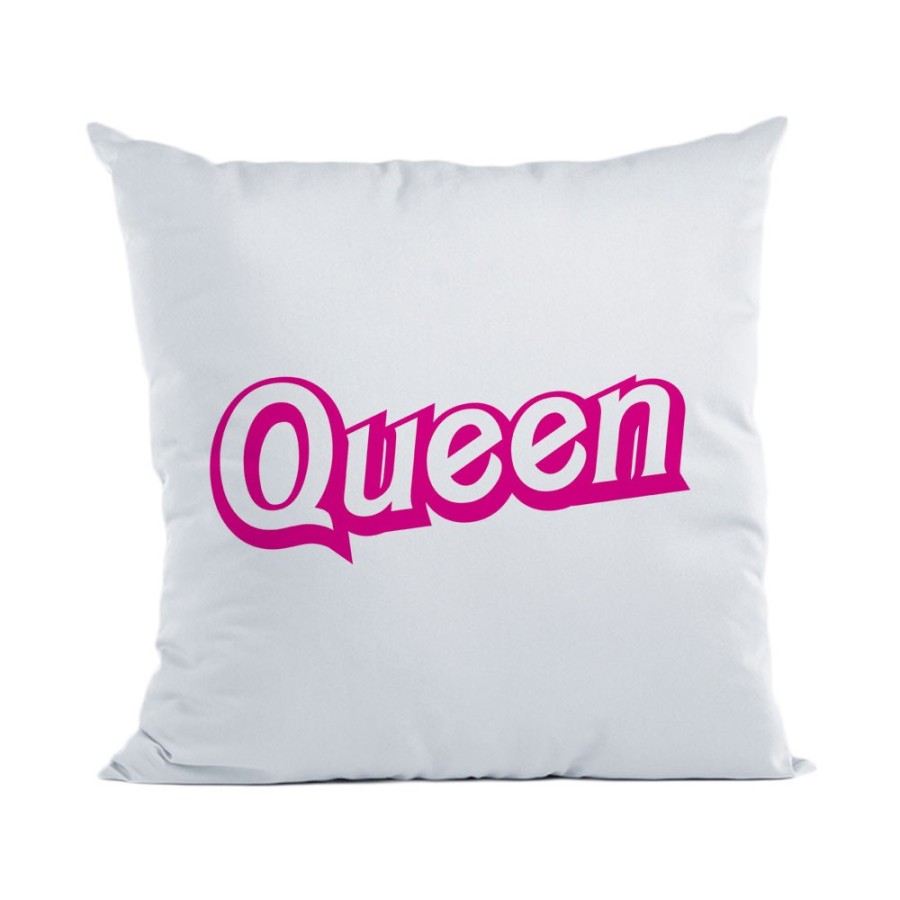 Cuscino personalizzabile con nome barbie queen Love