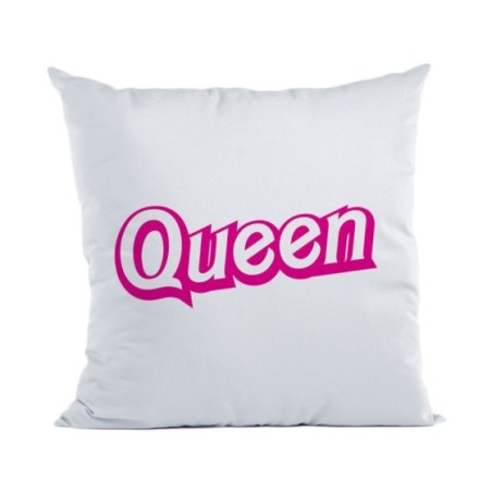 Cuscino personalizzabile con nome barbie queen
