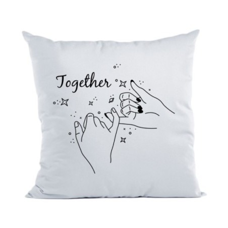 Cuscino personalizzabile con nome complicità together