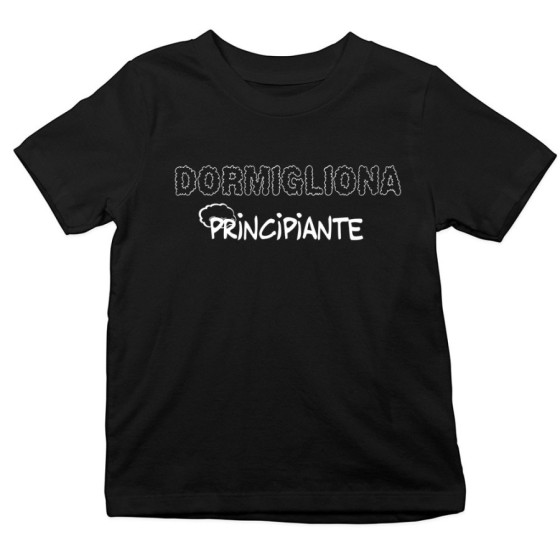 T-shirt bambino dormiglione dormigliona principiante Per la famiglia