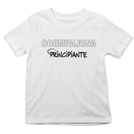 T-shirt bambino dormiglione dormigliona principiante Per la famiglia