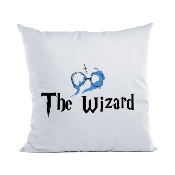 Cuscino personalizzabile con nome the wizard Love