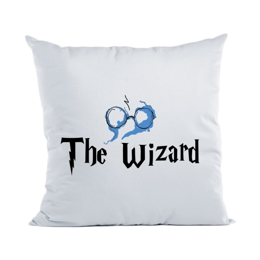 Cuscino personalizzabile con nome the wizard Love