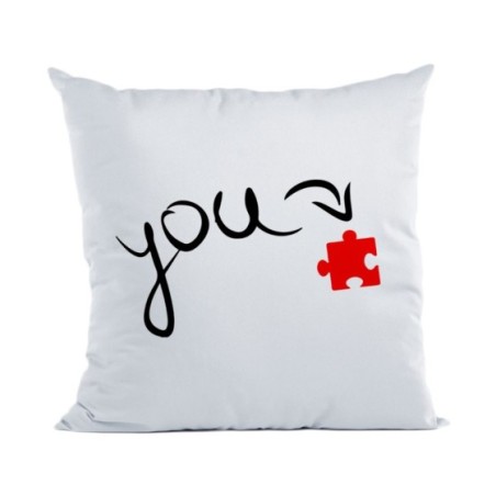 Cuscino personalizzabile con nome u're my heart