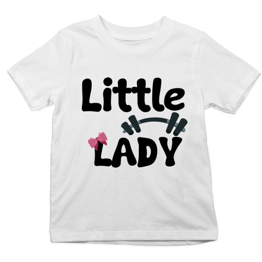 T-shirt bambino little man little lady Per la famiglia