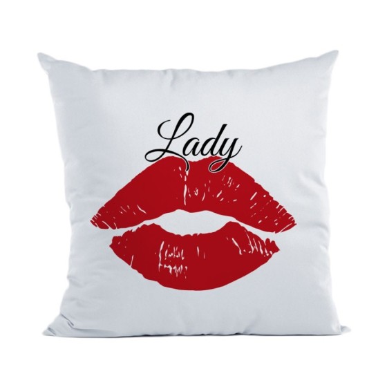 Cuscino personalizzabile con nome lady Love