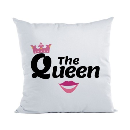 Cuscino personalizzabile con nome the queen smile
