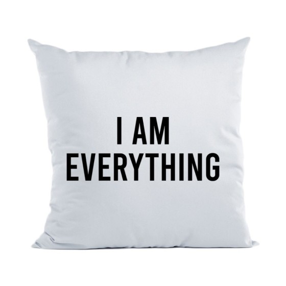 Cuscino personalizzabile con nome i am everything Love