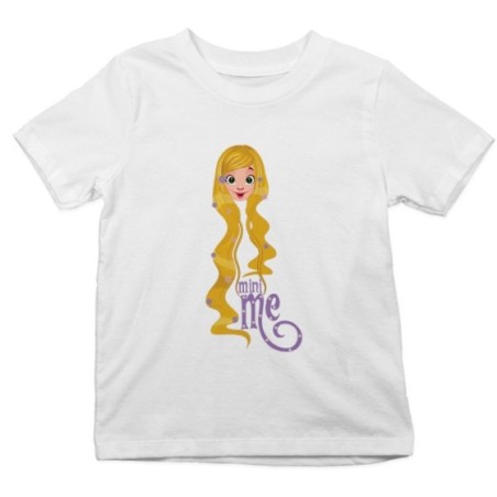 T-shirt bambina mini me rapunzel  Per la famiglia
