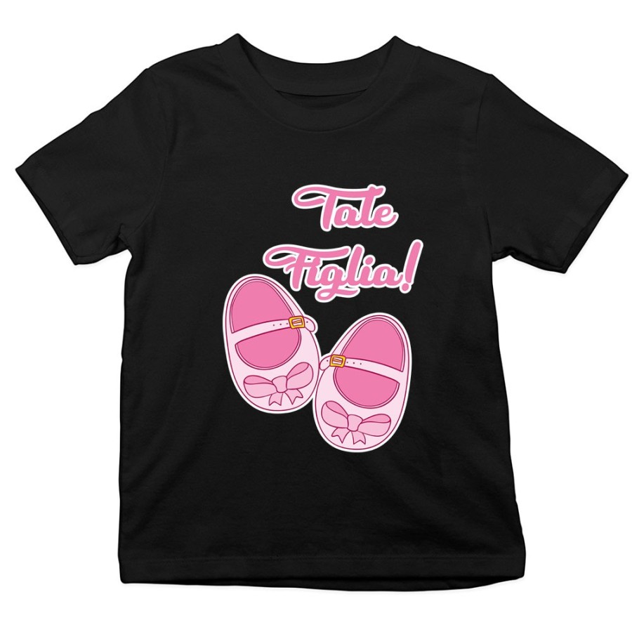 Tshirt bambina tale figlia con scarpine di danza Per la famiglia