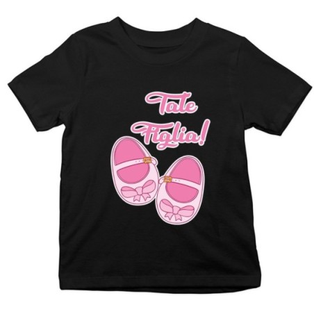 Tshirt bambina tale figlia con scarpine di danza Per la famiglia