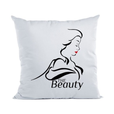 Cuscino personalizzabile con nome the beauty