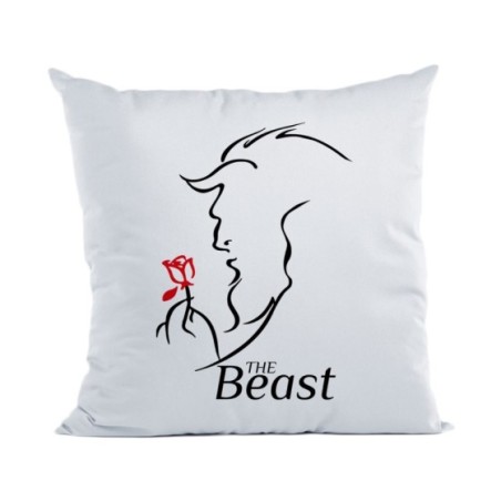 Cuscino personalizzabile con nome the beast