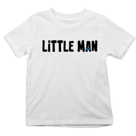 T-shirt bambino little lady little man