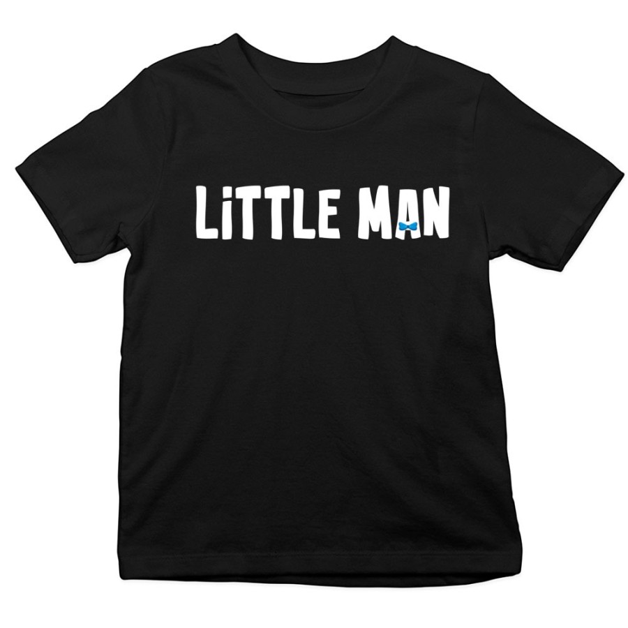 T-shirt bambino little lady little man Per la famiglia