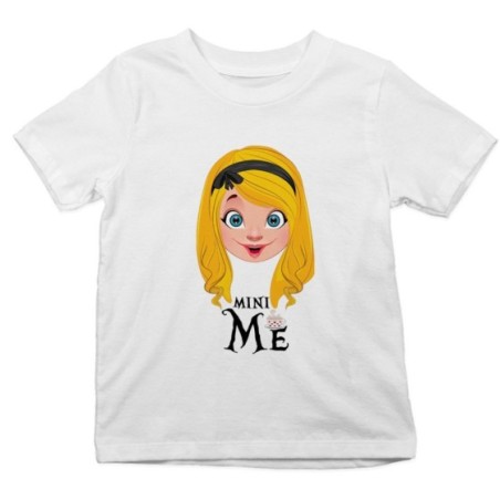 T-shirt bambina mini me alice  Per la famiglia