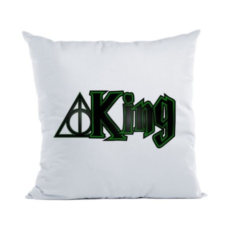 Cuscino personalizzabile con nome king doni della morte