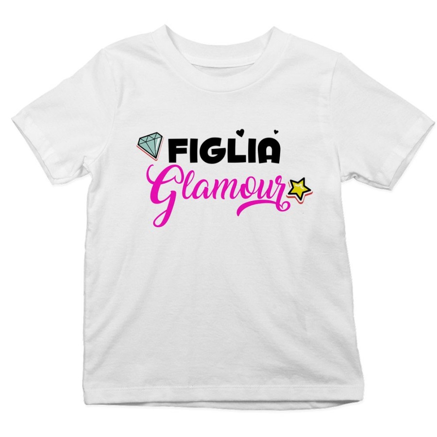 T-shirt bambina figlia glamour Per la famiglia