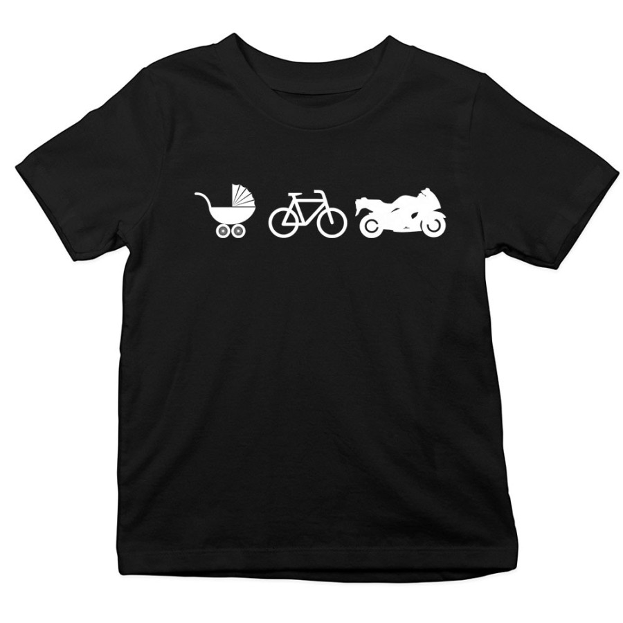 T-shirt bambino dal carrozzino alla moto Per la famiglia