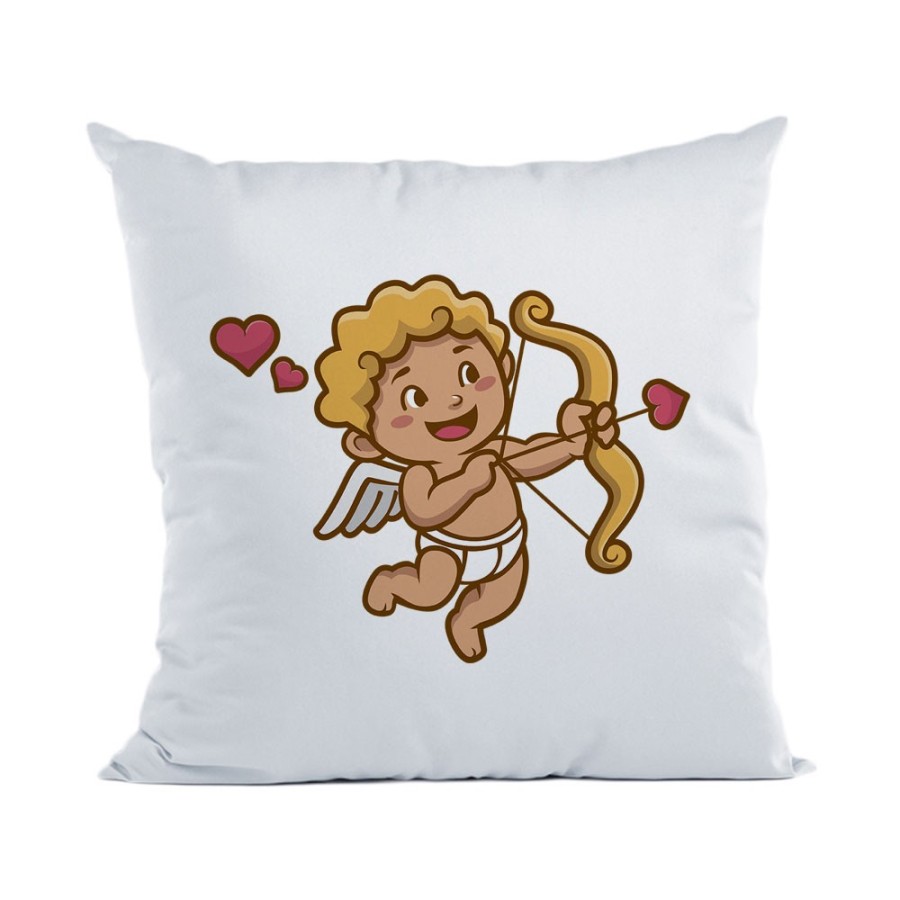 Cuscino personalizzabile con nome cupido Love