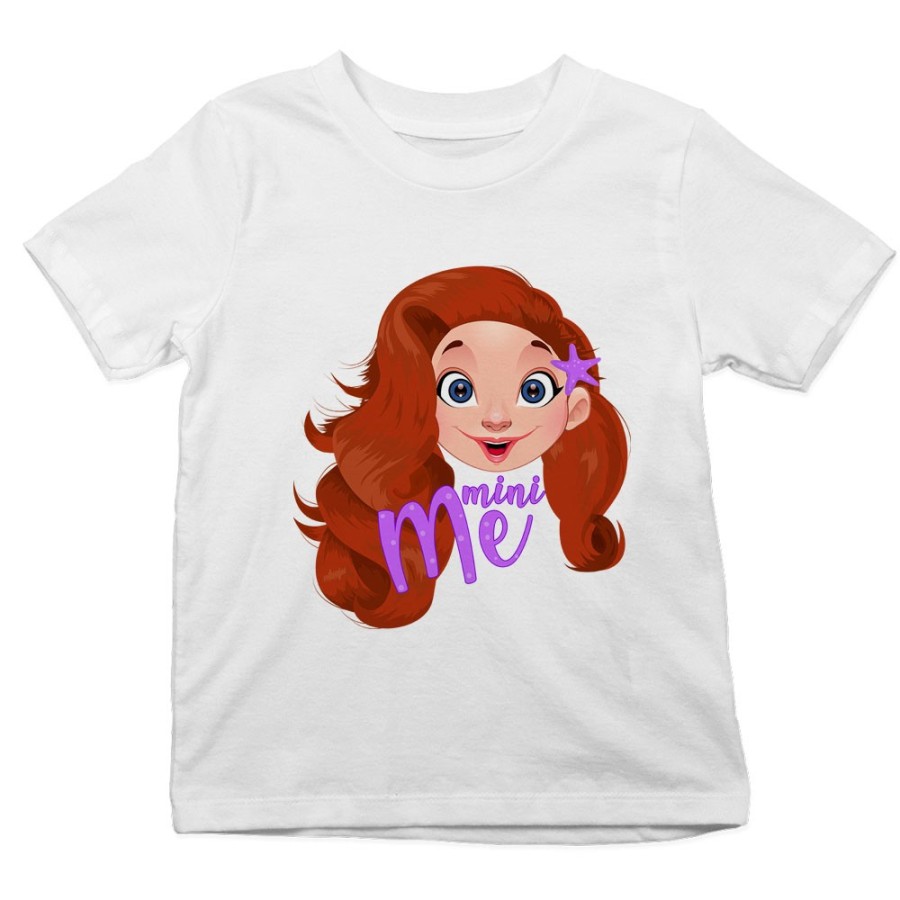 T-shirt bambina mini me ariel  Per la famiglia