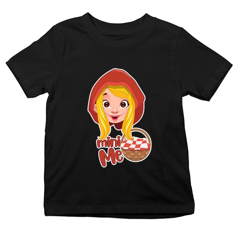 T-shirt bambina mini me cappuccetto rosso  Per la famiglia