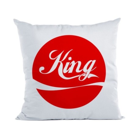 Cuscino personalizzabile con nome king cola