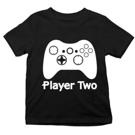 T-shirt bambino player two xbox Per la famiglia