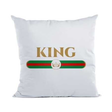 Cuscino personalizzabile con nome king brand di lusso