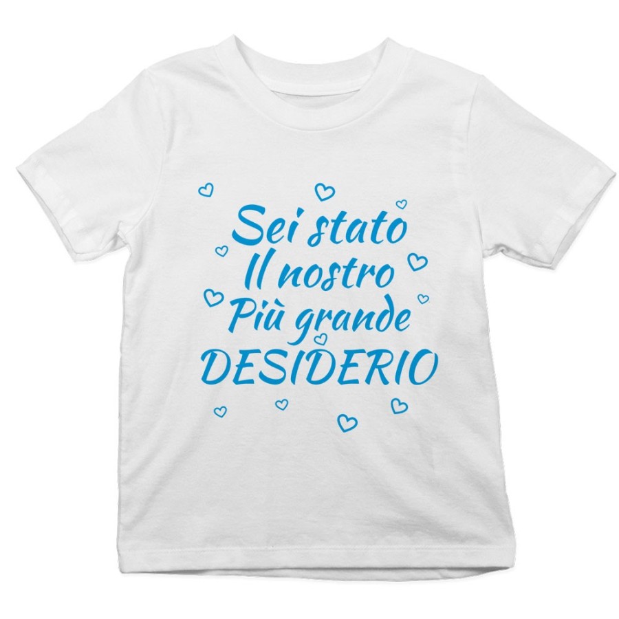 T-shirt bambino sei stato il nostro più grande desiderio Per la famiglia