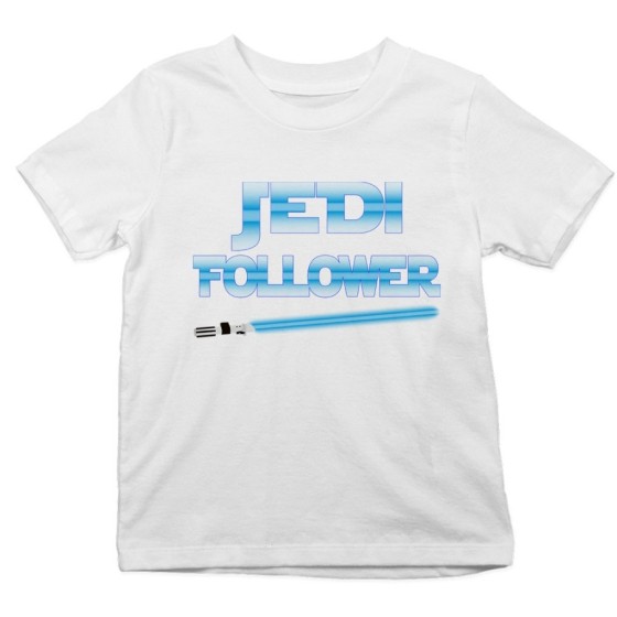 T-shirt bambino jedi follower Per la famiglia