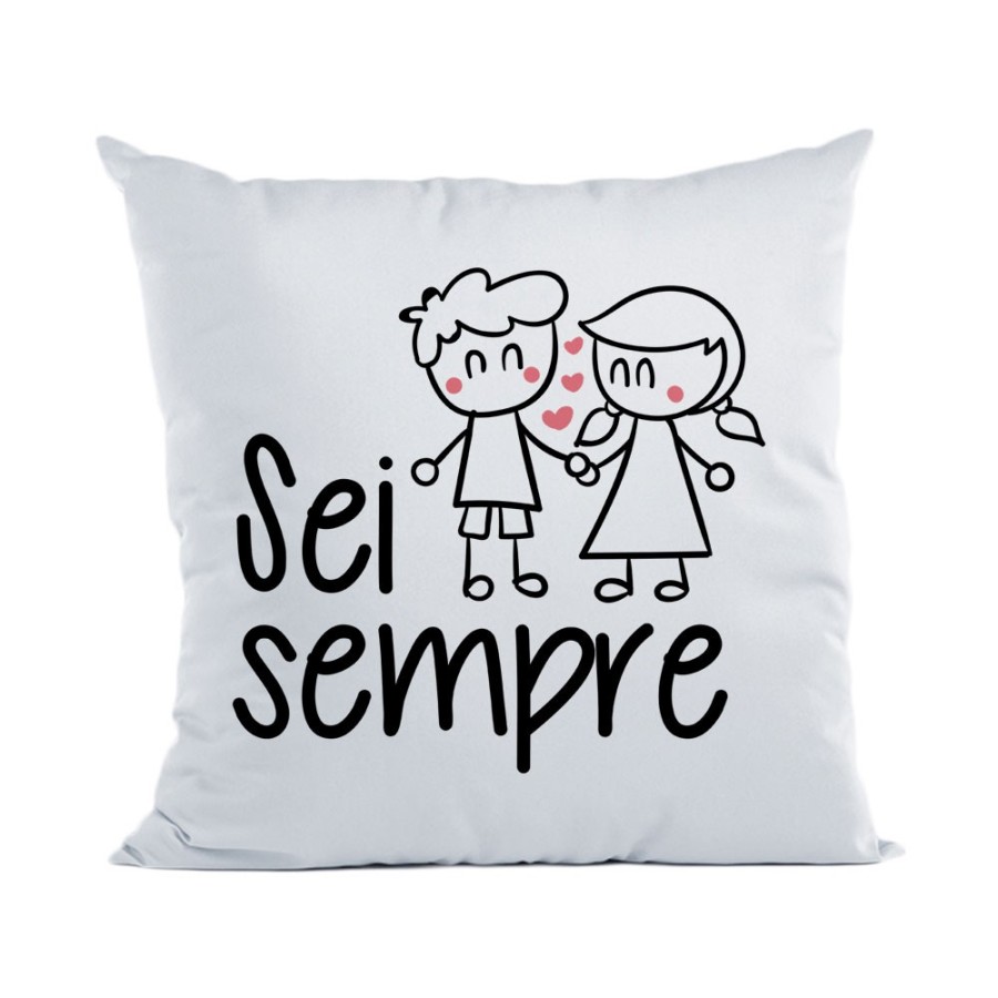 Cuscino personalizzabile con nome sei sempre Love