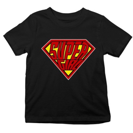 T-shirt bambino super boy super girl Per la famiglia
