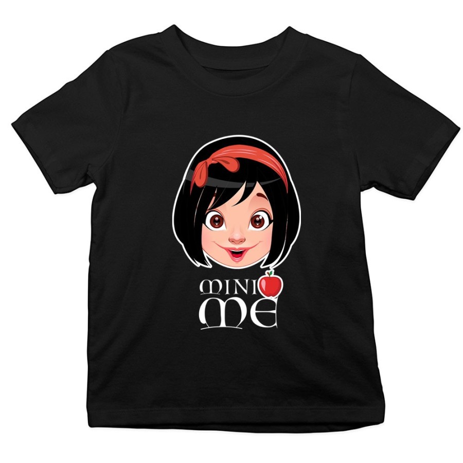 T-shirt bambina mini me biancaneve  Per la famiglia