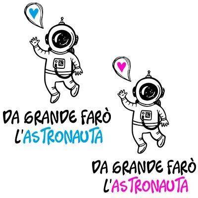 Da grande farò l'astronauta