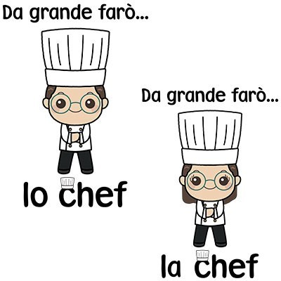 Da grande farò lo chef