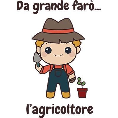Da grande farò l'agricoltore