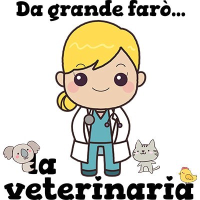 Da grande farò la veterinaria