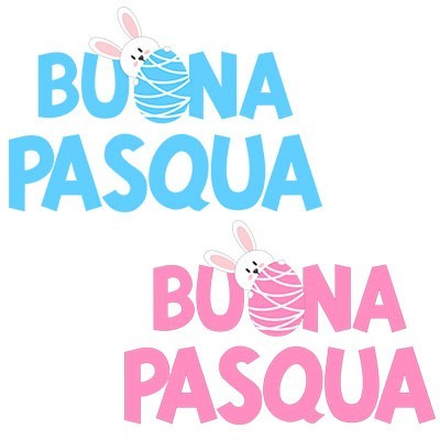 Buona pasqua coniglietto timido
