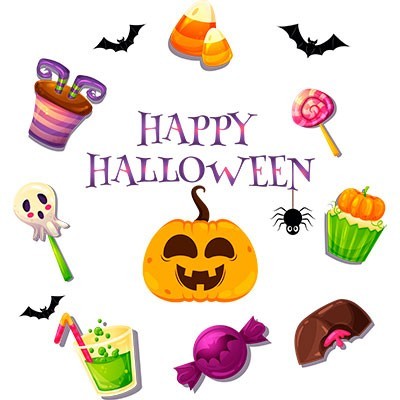 Happy halloween con dolci