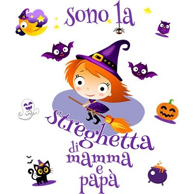 Sono la streghetta di mamma e papà