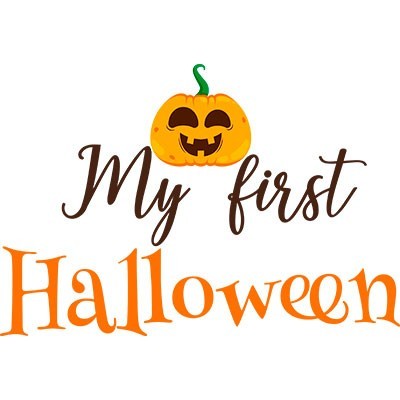 My first halloween con zucca
