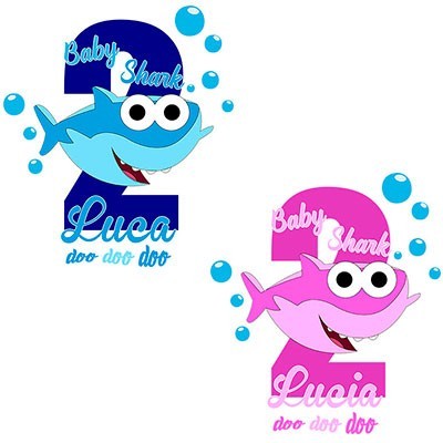 Festa a tema baby shark