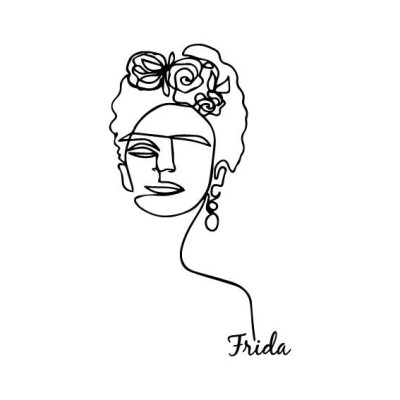 Frida calo stilizzata