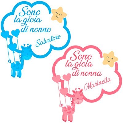 Personalizzata con nome sono la gioia di nonno dei nonni