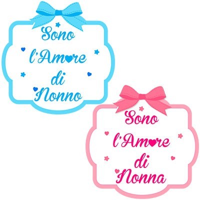 Personalizzabile con nome sono l'amore di nonno dei nonni con fiocco