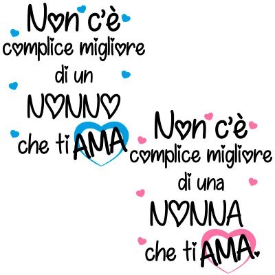Non c'è complice migliore di un nonno di una nonna che ti ama