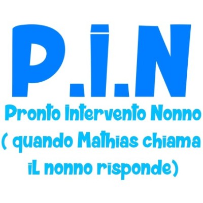 Personalizzata con nome pronto intervento nonno
