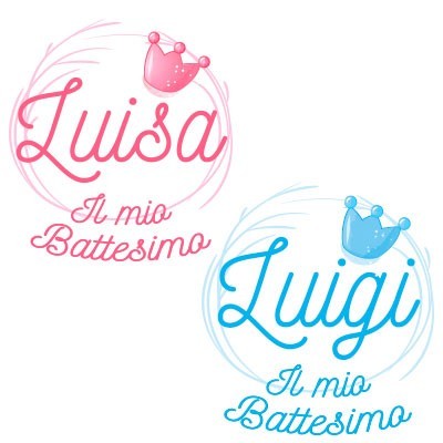 Il mio battesimo a tema principe/ssa