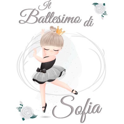 Il battesimo di a tema ballerina